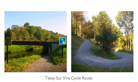 Tessy Sur Vire Cycle Route